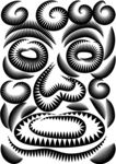 人物抽象画