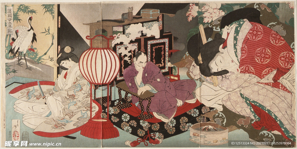 月冈芳年 浮世绘