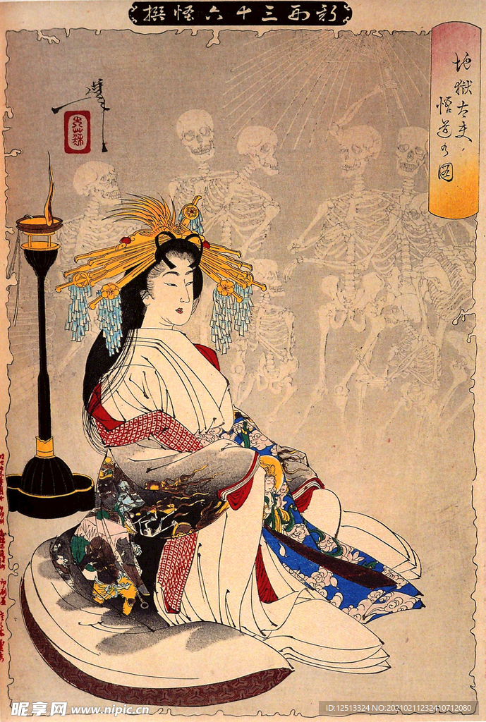 月冈芳年 浮世绘