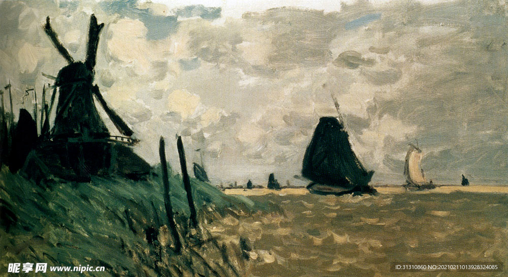 油画