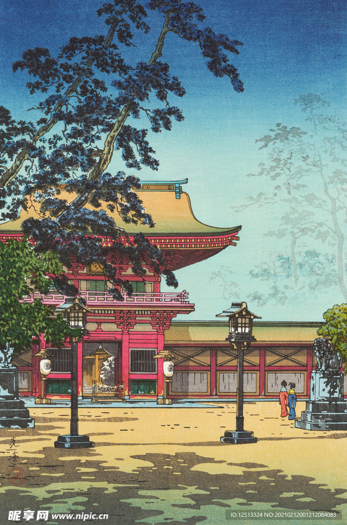 土屋光逸版画