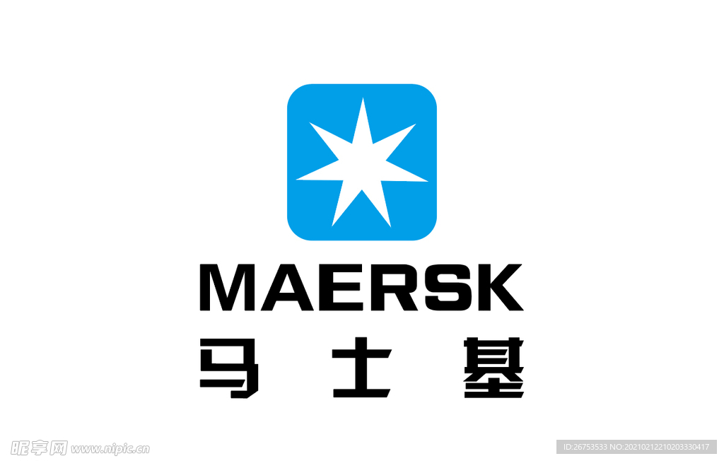 马士基 MAERSK 标志