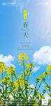 地产春天海报