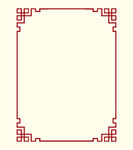 红色边框