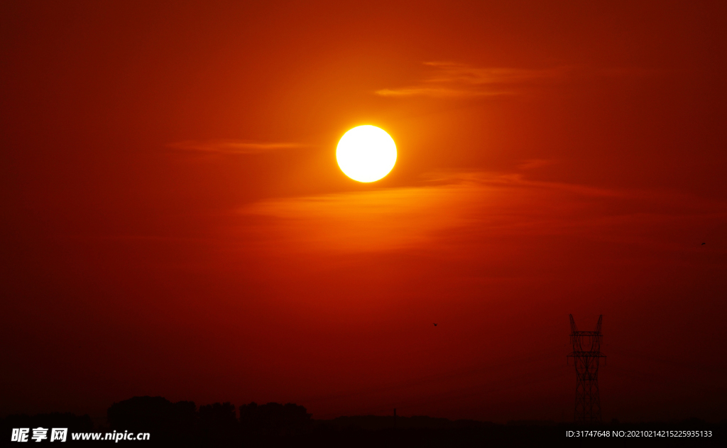 太阳剪影