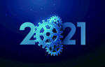 2021创意科技字样