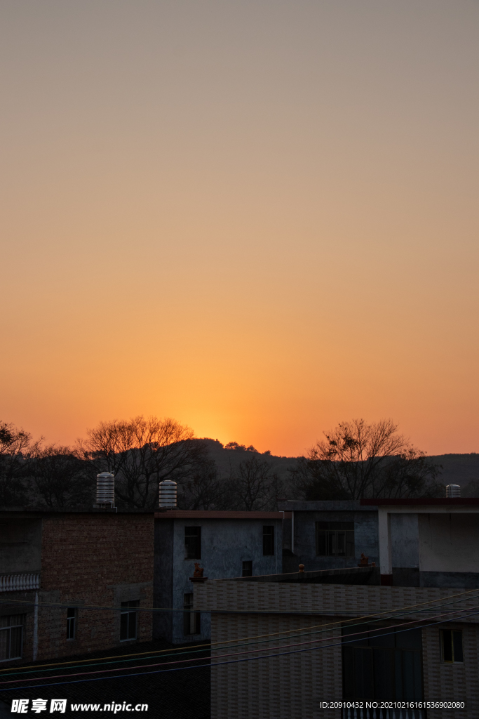 晚霞天空