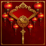 中国风牛年大吉创意海报