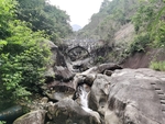 山地树林  小桥流水