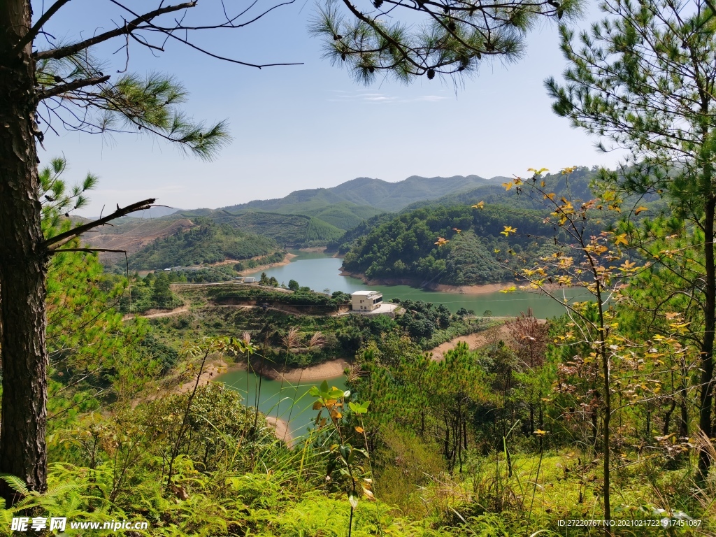 益塘水库风景