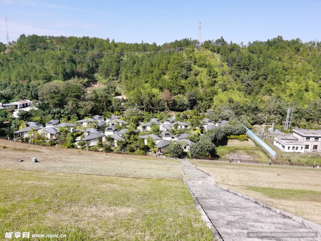 益塘风景区  青山