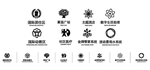 房地产海报标识元素