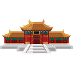 古代建筑四合院庭