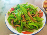 尖椒炒肉