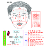 颜面望诊图海报