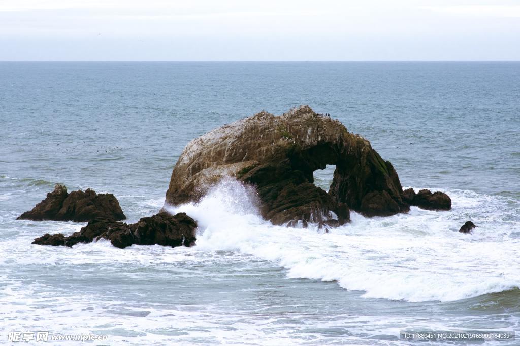 海边