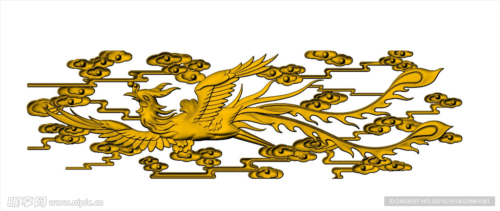 CAD3D装饰画