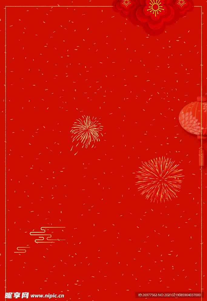 红色喜庆背景