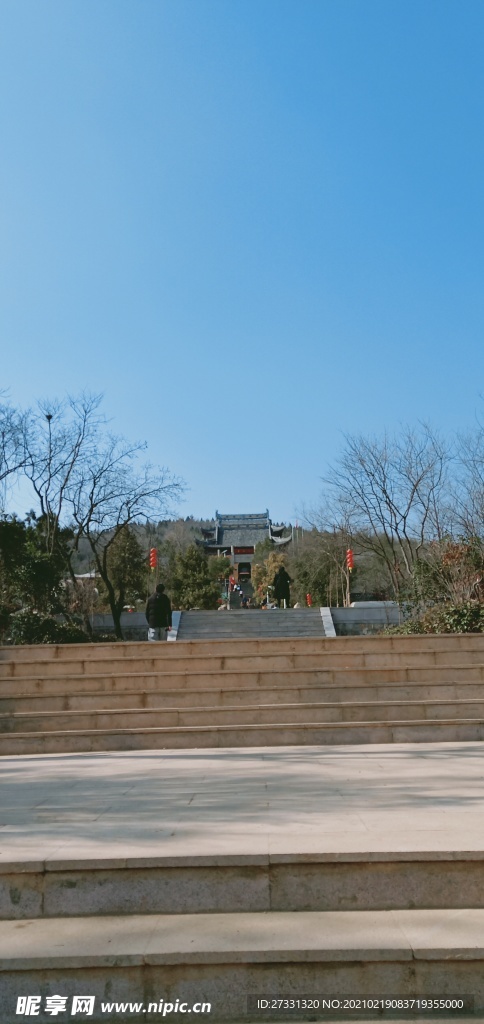 淮南市八公山风景区白塔寺