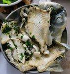 香葱蒸鱼