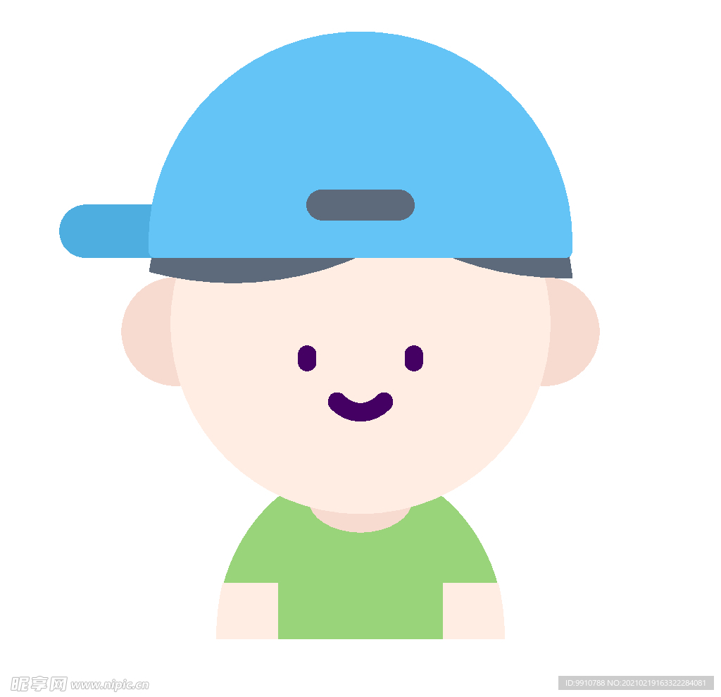 卡通男孩