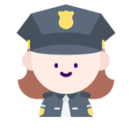 卡通警察