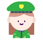 卡通军人