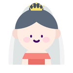 卡通新娘