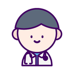 卡通男医生