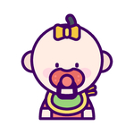 卡通婴儿