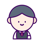 卡通新郎