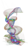 炫酷透明光效特效背景png