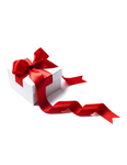 红色丝带礼品盒图标元素