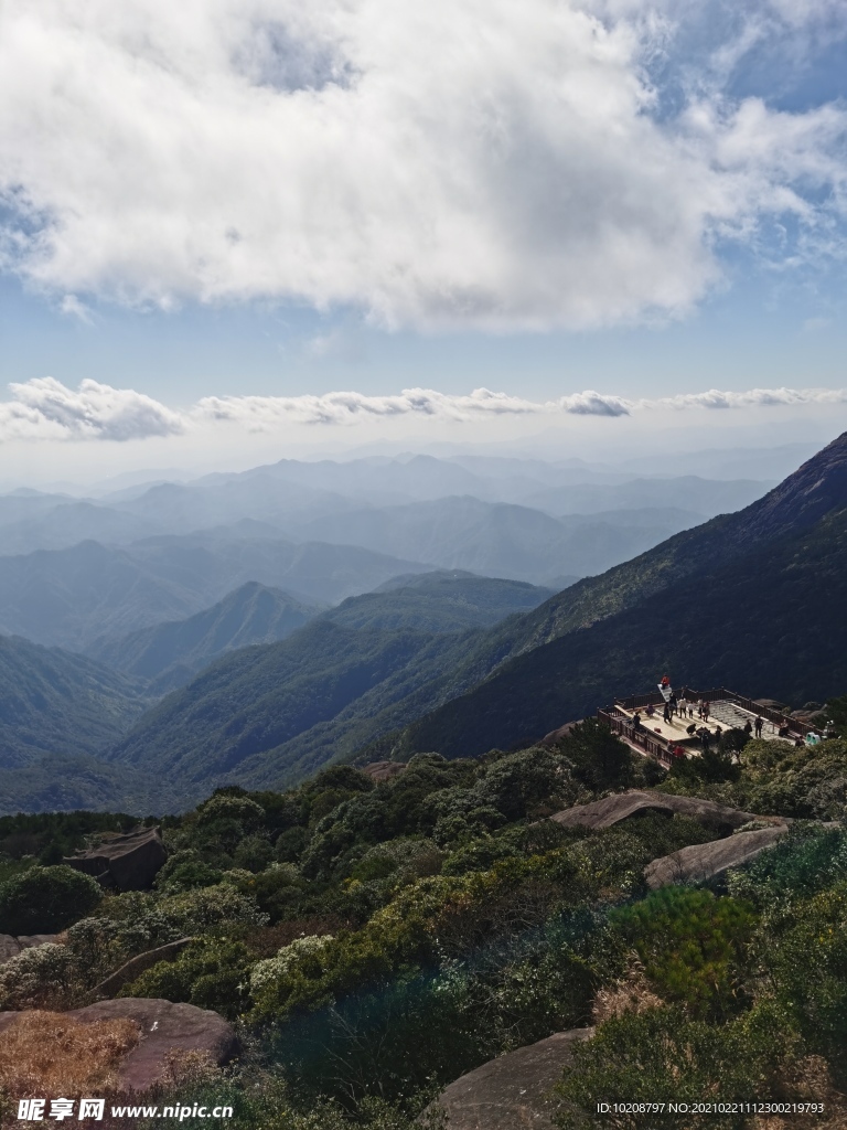 岱仙瀑布 石牛山 风景区