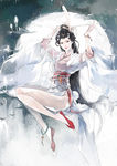古装帅哥美女插画图片