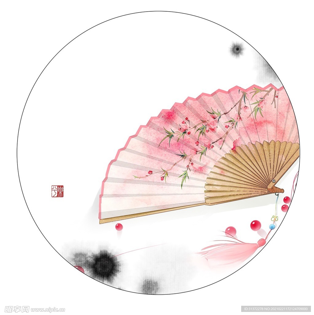 古装帅哥美女插画图片