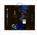 房地产万隆花城手提袋棕色款