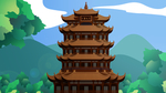 古典插画建筑