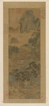 明 仇英 桃村草堂图