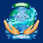 世界水日插画