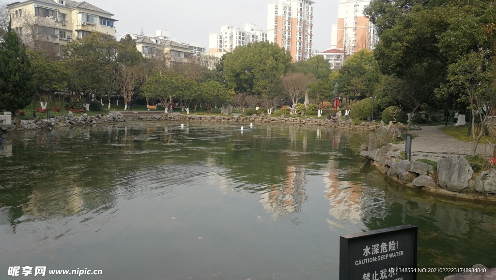上海闸北公园喷泉