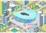 2.5d城市ai矢量格式