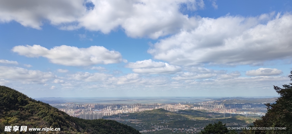 大连大黑山鸟瞰