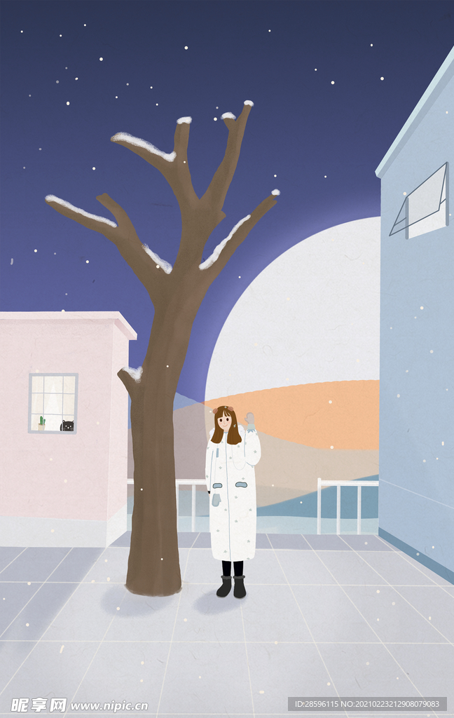 元宵插画