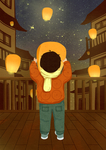 元宵插画
