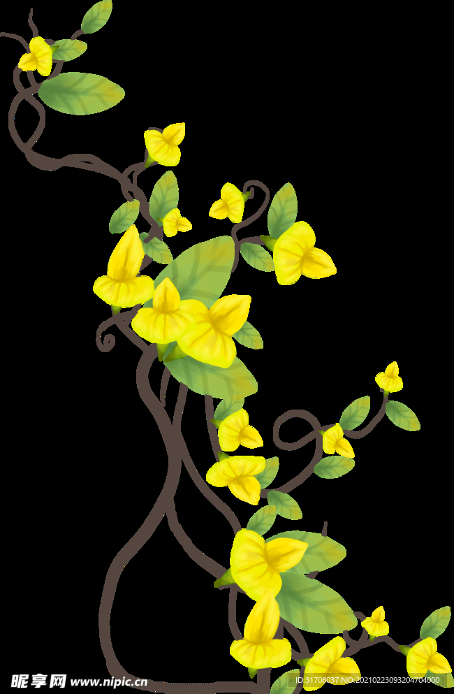 花藤边框