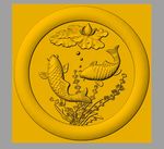 CAD浮雕装饰画模型