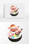 元宵插画