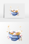 元宵插画