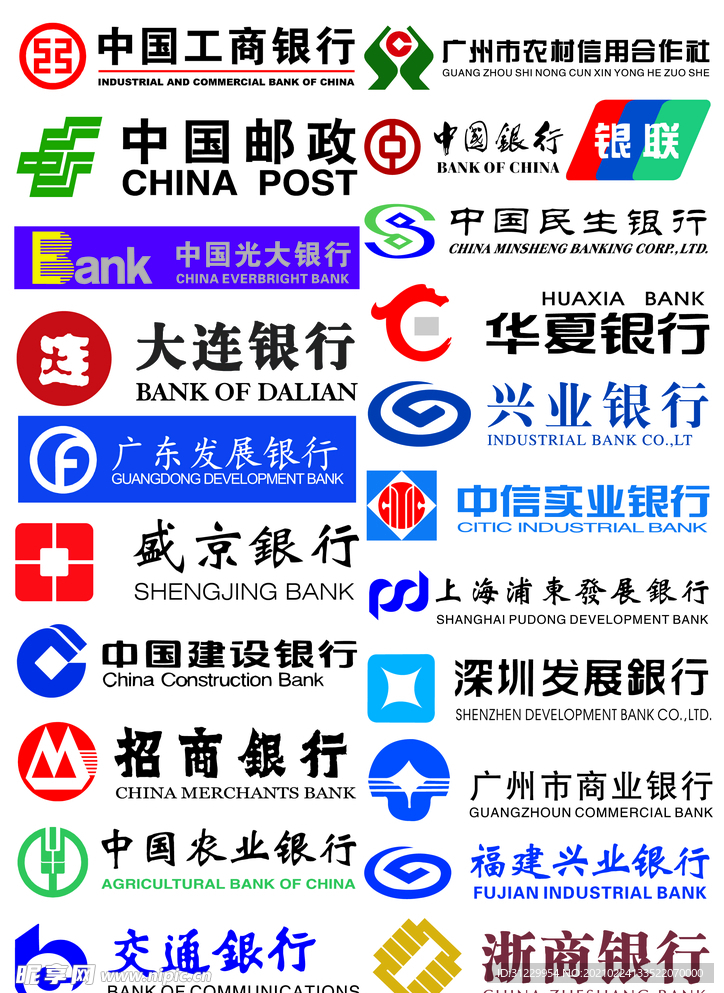 银行标志
